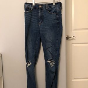 High rise skinny jeans from Garage